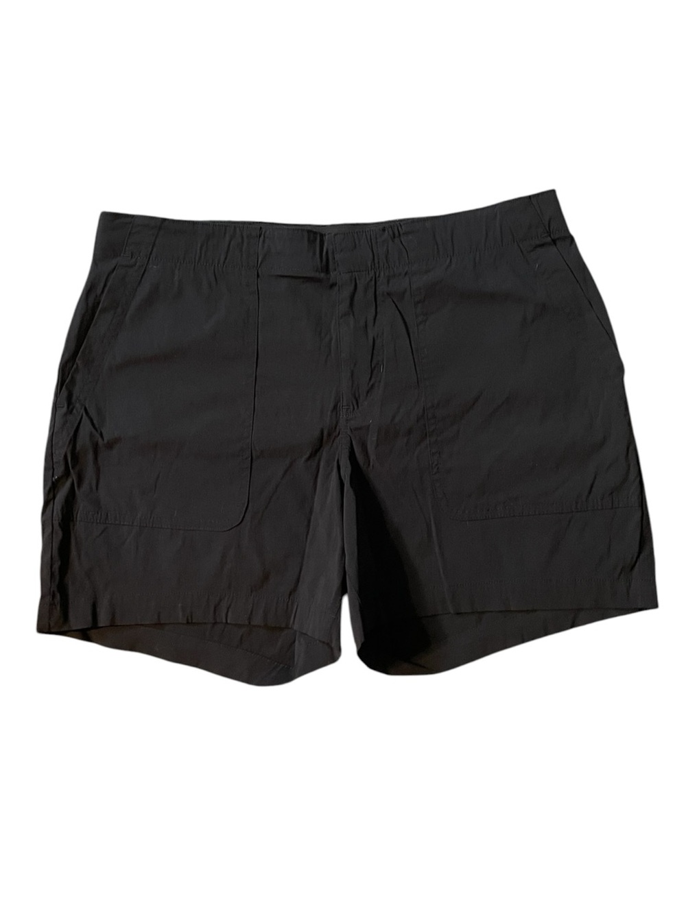 G6- Eddie Bauer Women’s Black Everyday Stretch Shorts Size 12 Large